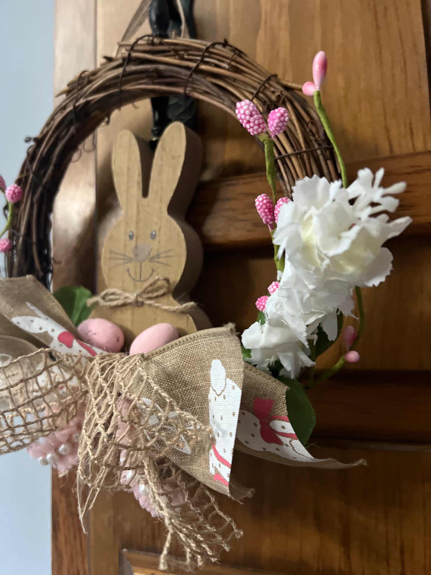 Grapevine Mini Bunny wreaths