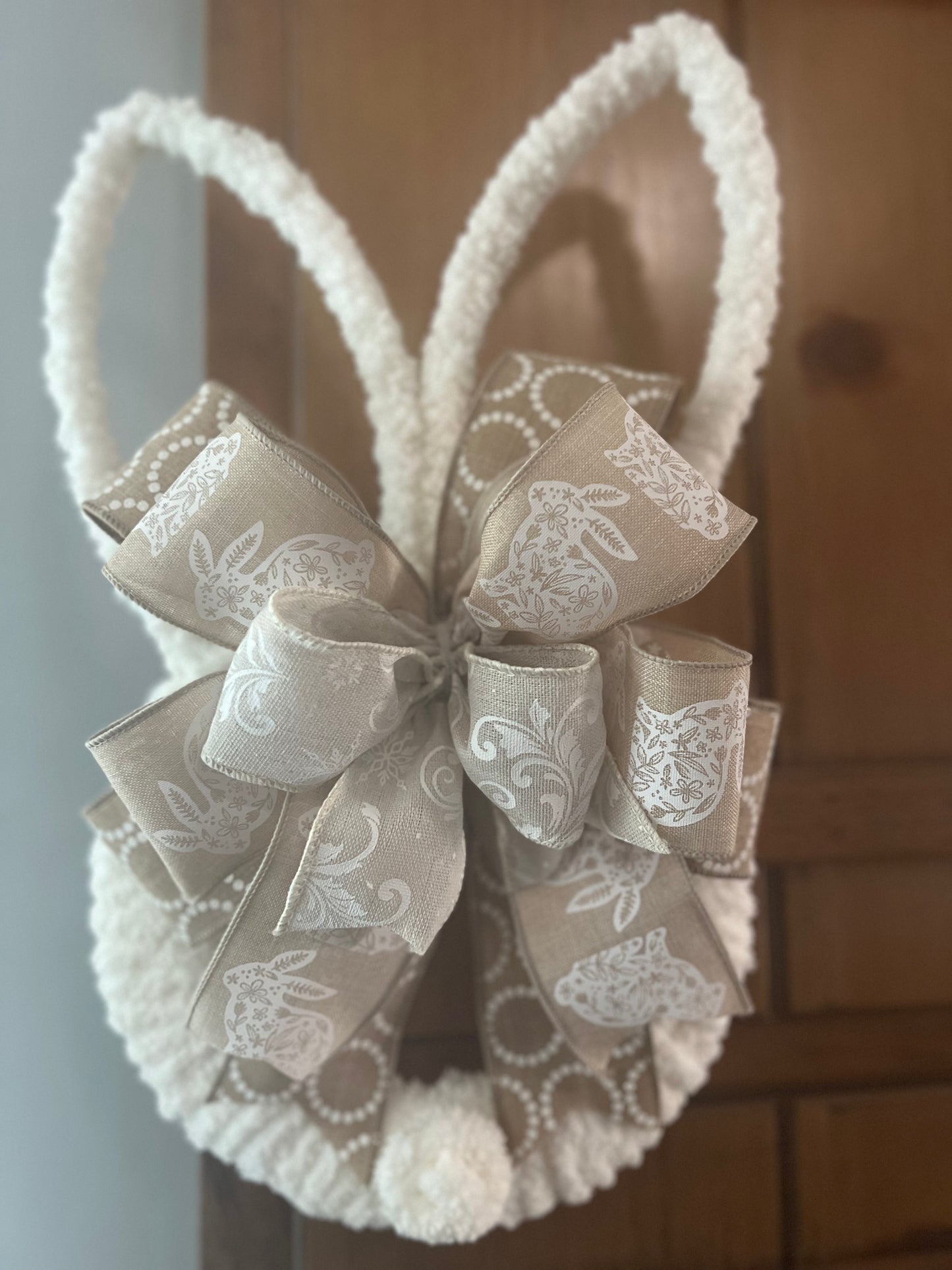 Soft Wooly Easter Bunny