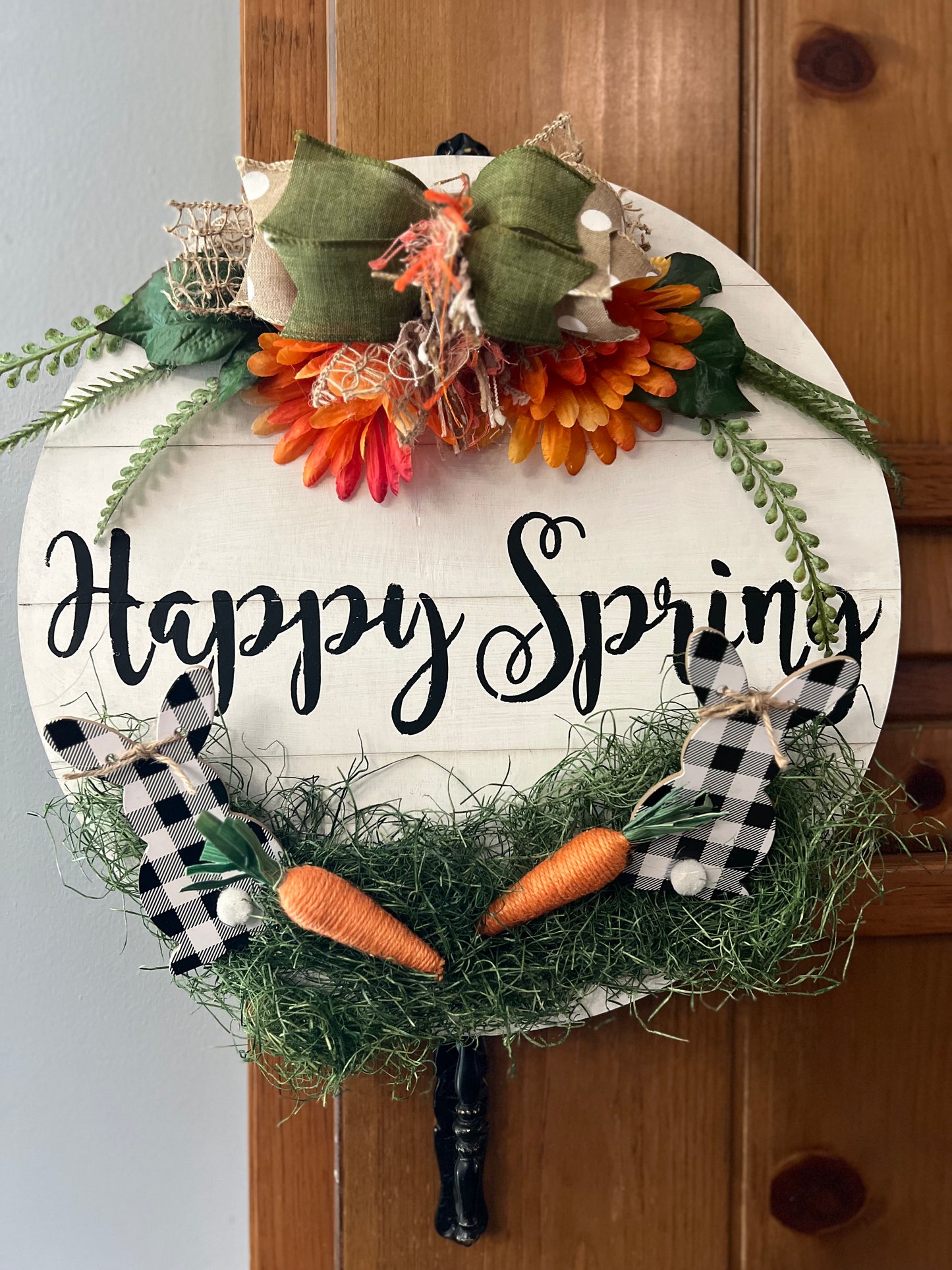Happy Spring Plaque