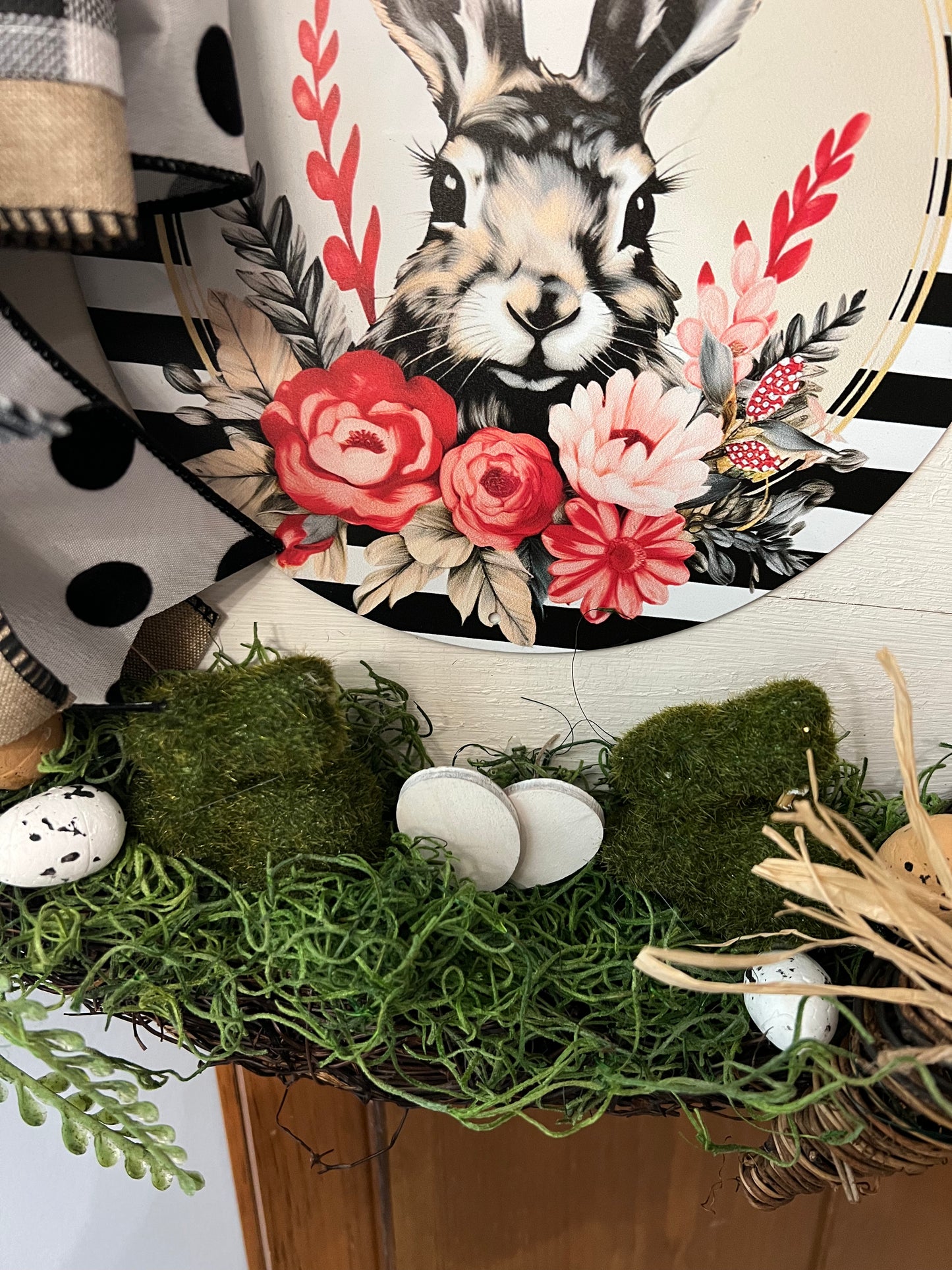 Grapevine Shiplap Easter sign