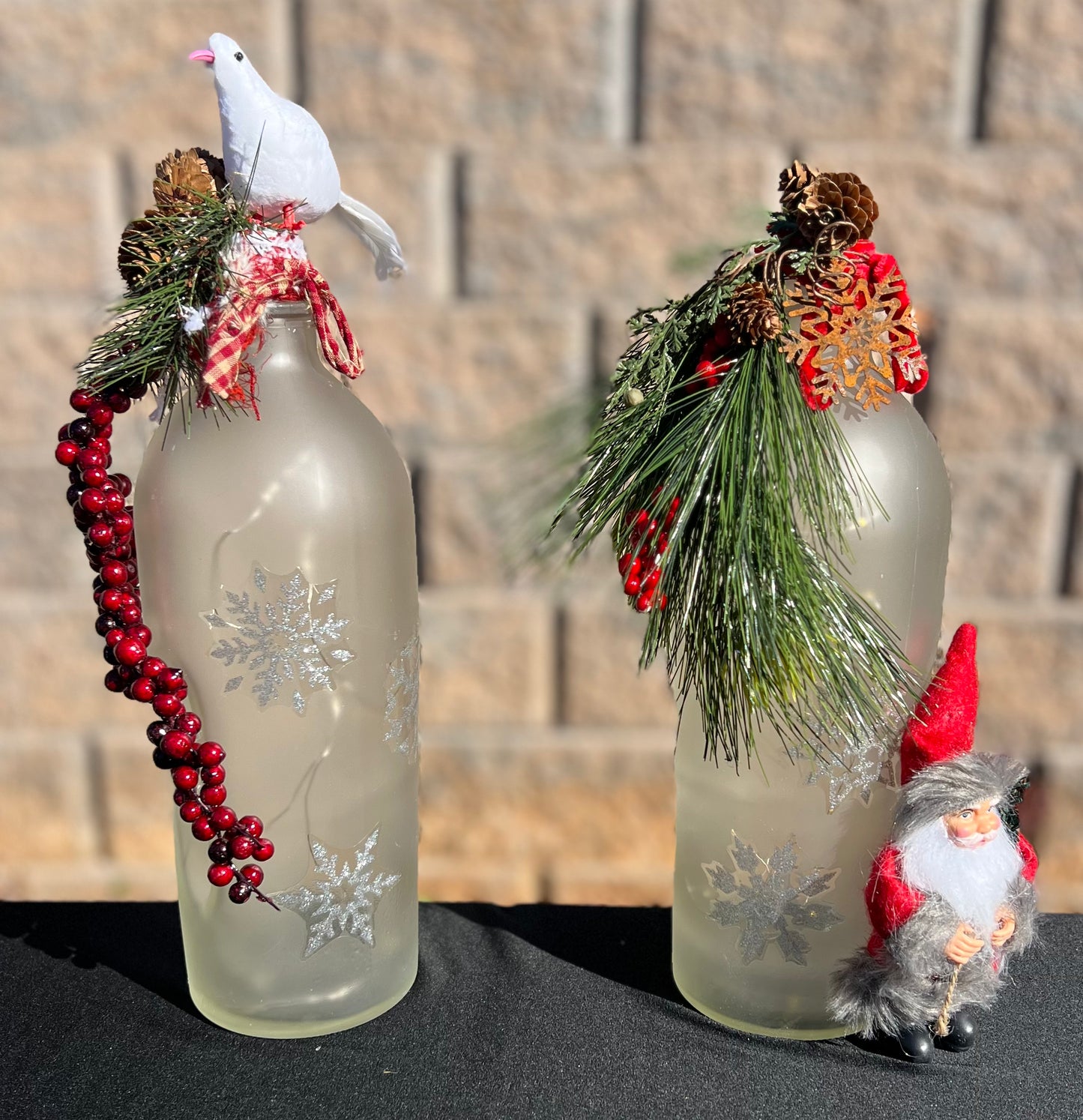 Custom decorated bottles