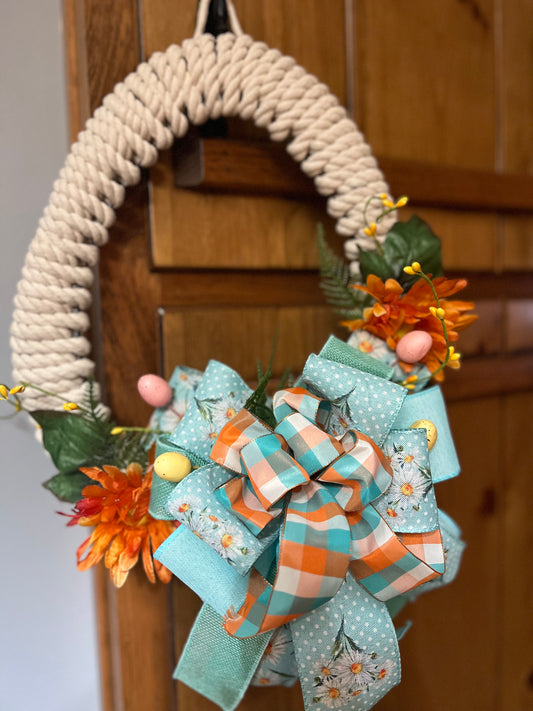 Easter rope egg