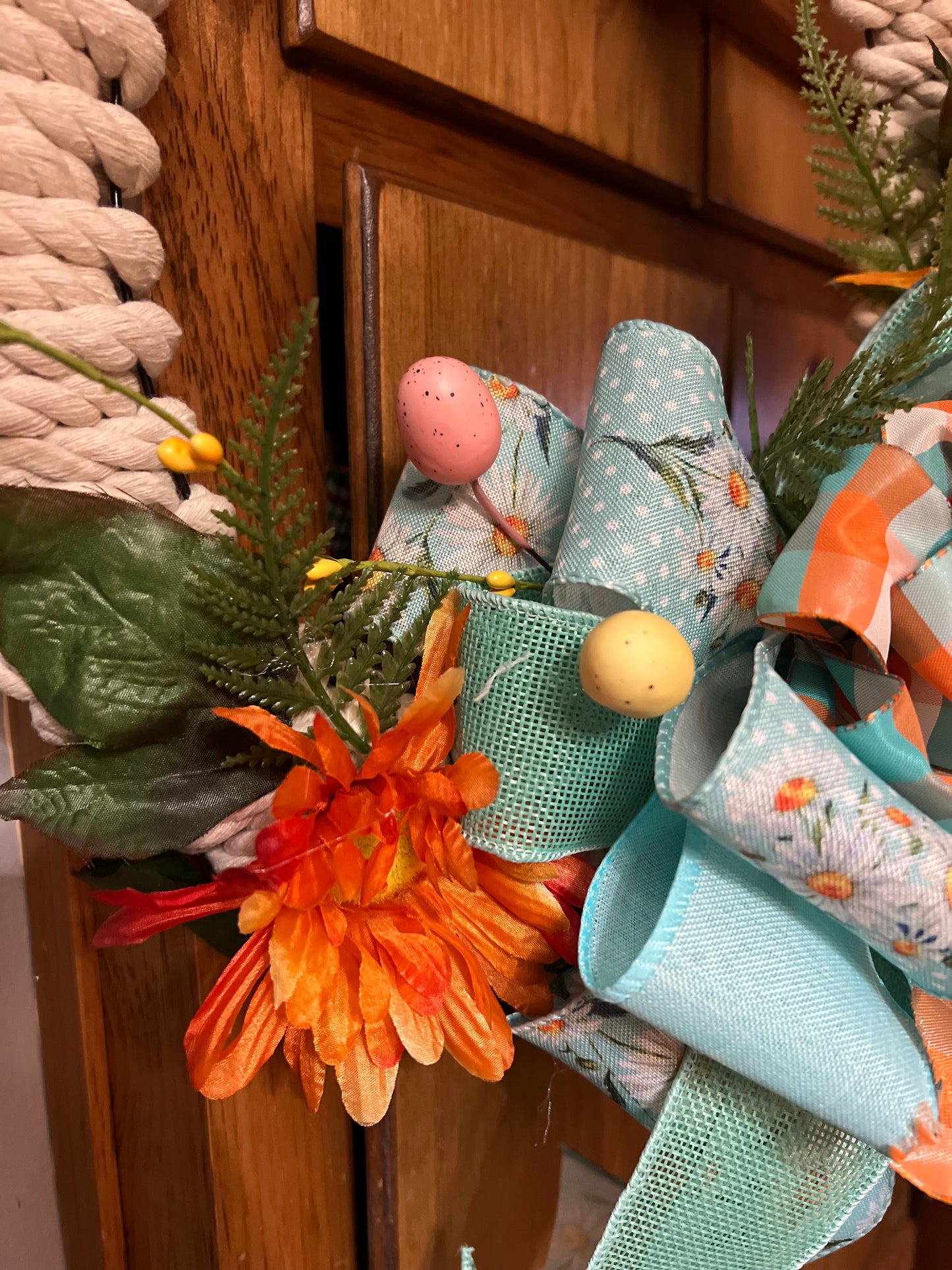 Easter rope egg