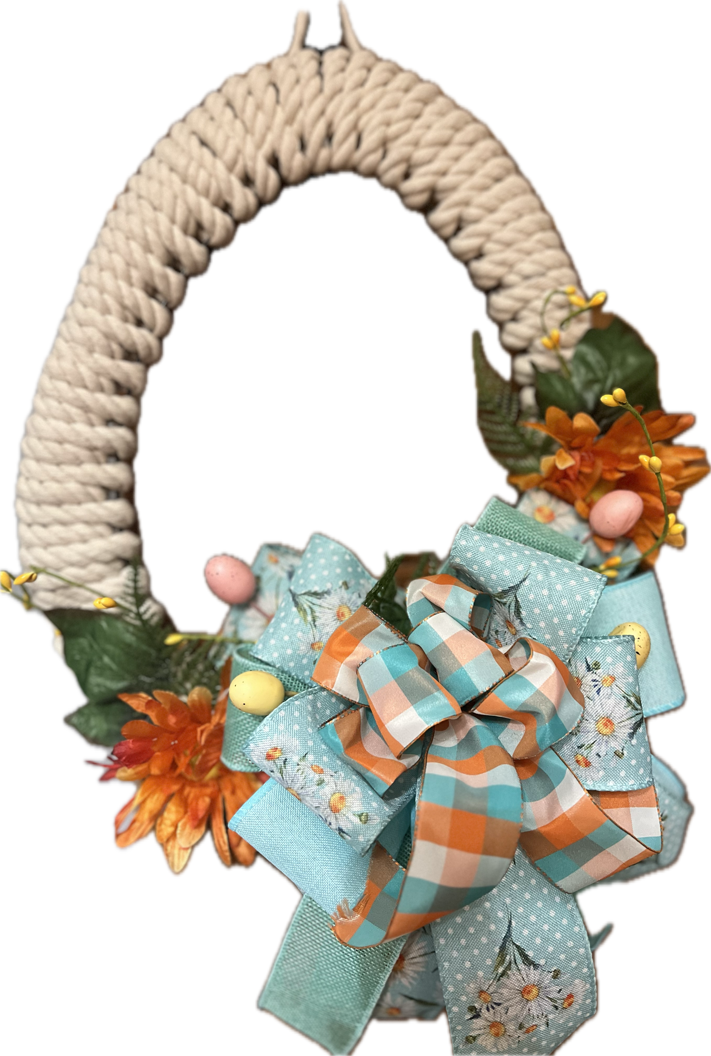 Easter rope egg