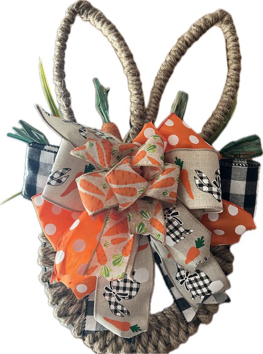 Rope Bunny with carrots
