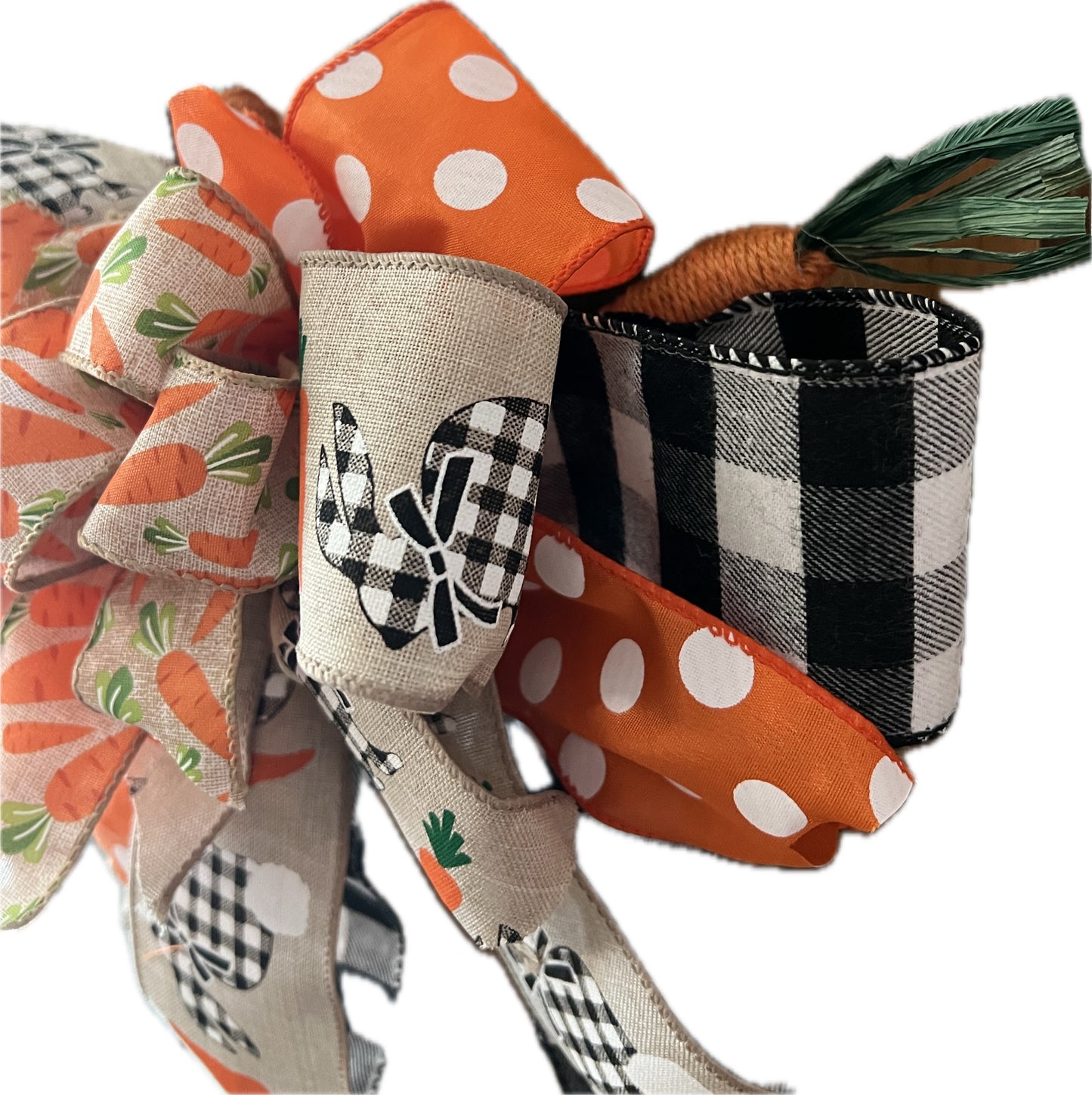 Rope Bunny with carrots
