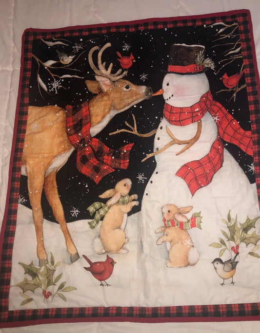 Frosty’s Christmas quilt